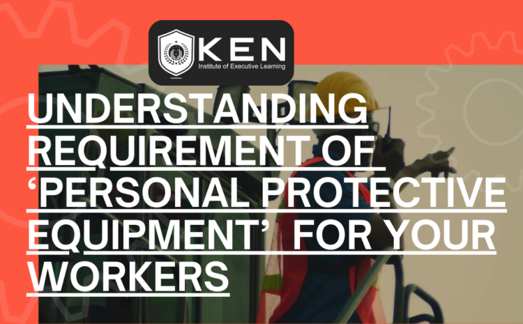  UNDERSTANDING REQUIREMENT OF  ‘PERSONAL PROTECTIVE EQUIPMENT’  FOR YOUR WORKERS
