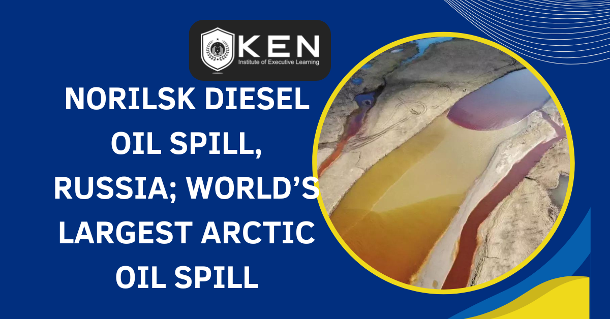 Russia oil Spill