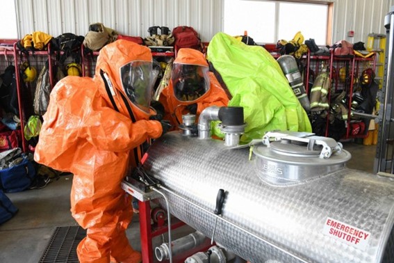 Hazmat Fire Fighters