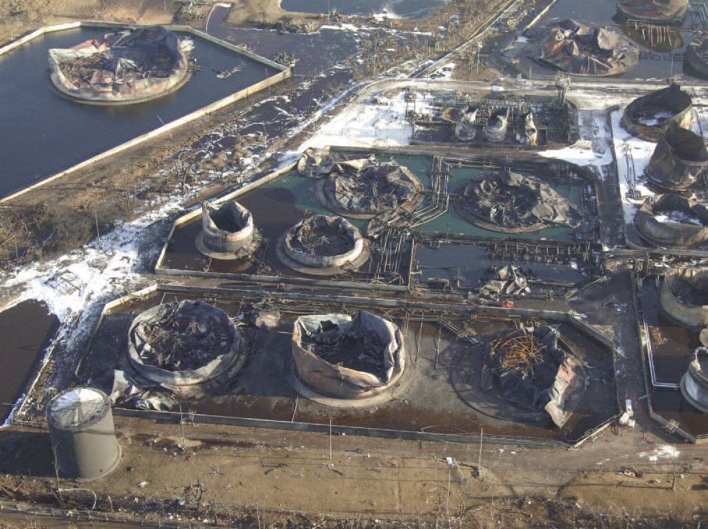 Buncefield Oil Depot Explosion (2005)